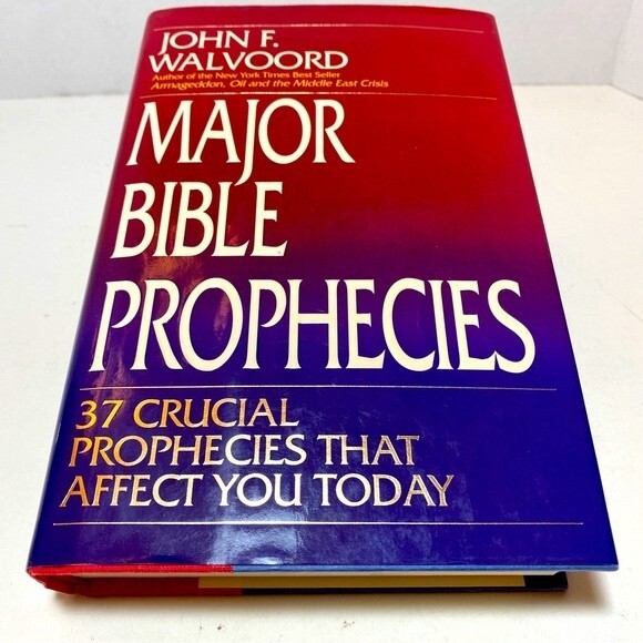 “Major Bible prophecies” Hard Cover Book, Good Condition 6" x 8" - Picture 1 of 6